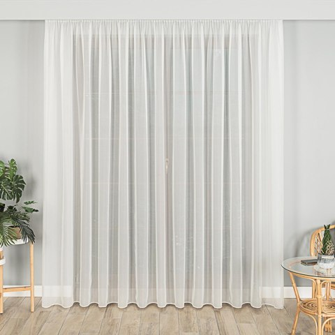 Woal premium z ołowianką, wysokość 300cm, kolor 012 offwhite 000100/OLO/012/000300/1