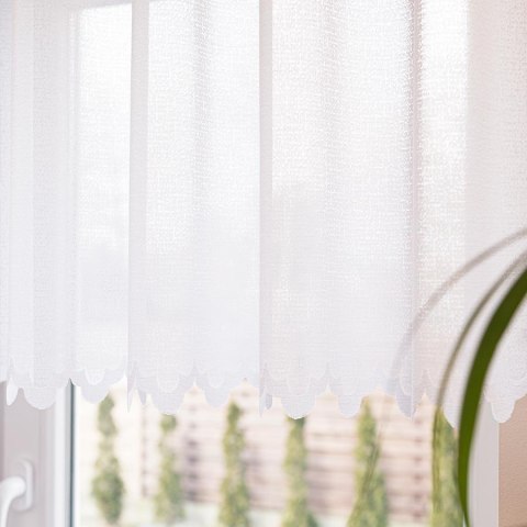 Zazdrostka żakardowa z samym dołem, wysokość 70cm, kolor 001 biały 361910/000/001/000070/1 Zazdrostka żakardowa z samym dołem, wysokość 70cm, kolor 001 biały 361910/000/001/000070/1
