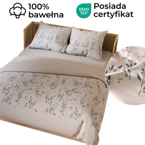 AMALIA Komplet pościeli z bawełny satynowej 220x200cm 100094/SAT/000/220200/1 AMALIA Komplet pościeli z bawełny satynowej 220x200cm 100094/SAT/000/220200/1