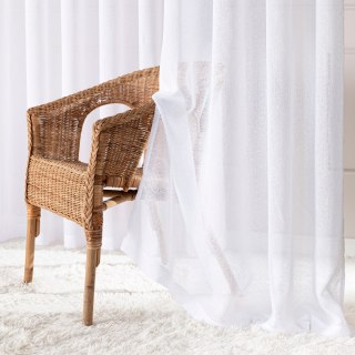 Firana gotowa na przelotkach, szerokość 300cm x wysokość 250cm, kolor 001 biały 424121/FGP/001/300250/1