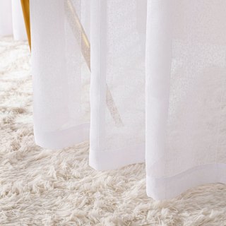 Firana gotowa na taśmie, szerokość 140cm x wysokość 250cm, kolor 001 biały 424118/FGT/001/140250/1