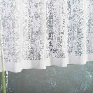 Zazdrostka żakardowa, wysokość 50cm, kolor 001 biały 043233/000/001/000050/1