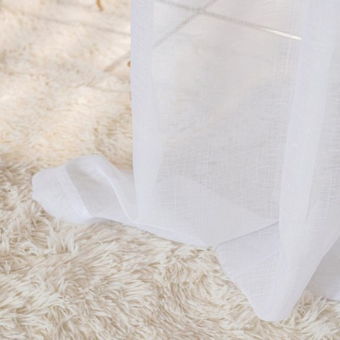 NALA Firana gotowa na taśmie, szerokość 140cm x wysokość 250cm, kolor 001 biała 002022/ZGT/001/140250/1 NALA Firana gotowa na taśmie, szerokość 140cm x wysokość 250cm, kolor 001 biała 002022/ZGT/001/140250/1