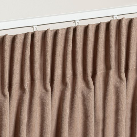 Taśma ołówek 10cm, marszczenie 1:2, transparentna z białym sznurkiem, FM100-21-1C3 TASMAA/Z28/200/010000/1