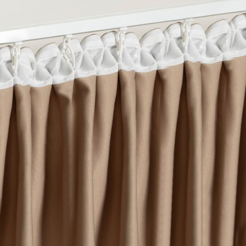 Taśma smok 5cm, marszczenie 1:2, biała, FP050-2S-3C3 TASMAA/Z3K/200/005000/1