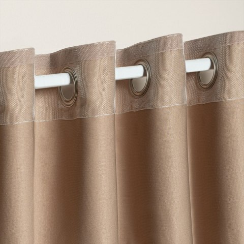 Taśma usztywniająca bez kleju pod przelotki 10cm, marszczenie dowolne, transparentna TASMA0/T18/000/010000/1