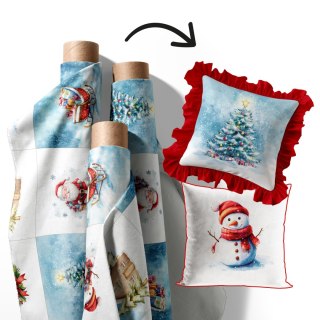 BAJKOWE ŚWIĘTA Panele poszewek MILAS, szerokość zadruku 150cm wysokość zadruku 100cm, kolor 001 DBN330/MIL/001/165000/1