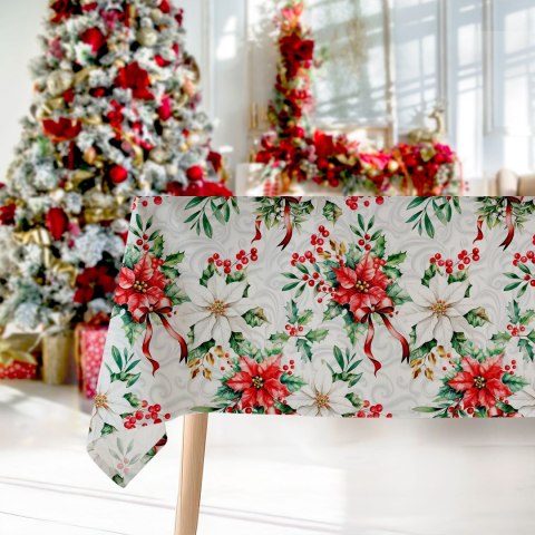 GWIAZDA BETLEJEMSKA Tkanina dekoracyjna NINA WODOODPORNA, 160cm, kolor 001 biały DBN343/NIW/001/160000/1