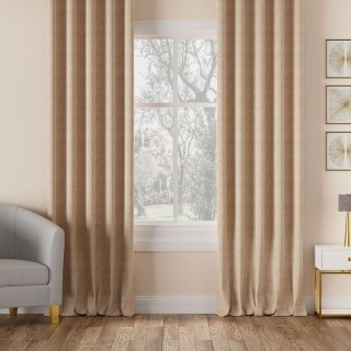 MILAS Tkanina dekoracyjna, wysokość 300cm, kolor 003 cappuccino MILAS0/000/003/000300/1