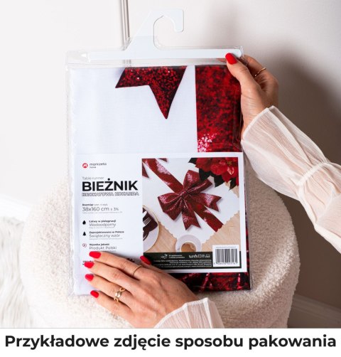 ZIMOWE MIASTECZKO Obrus NINA WODOODPORNA, 110x160cm, kolor 009 wielokolorowy PBN266/KSP/C09/110160/1