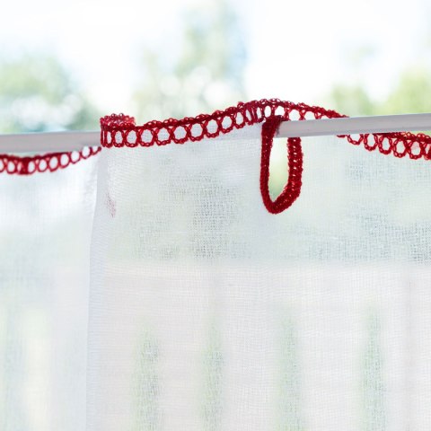 Zazdrostka haftowana, wysokość 50cm, kolor 001 biały 626626/000/001/000050/1