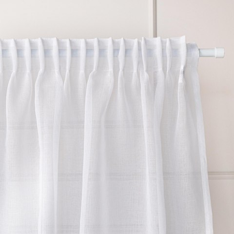 ETAMINA Firana gotowa na taśmie, szerokość 300 x wysokość 250cm, kolor 001 biały ETAMIN/FGT/001/300250/1