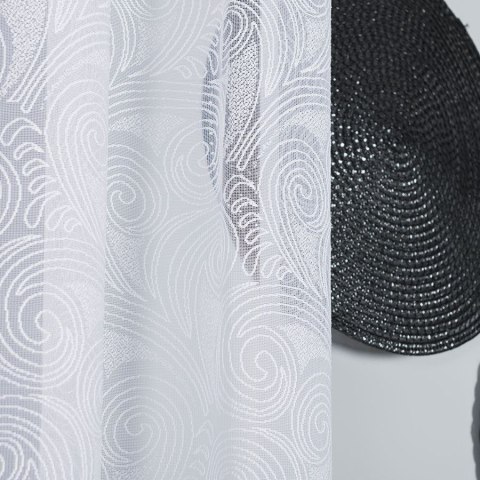 Firanka gotowa żakardowa KINGA 160x330 cm kolor biały