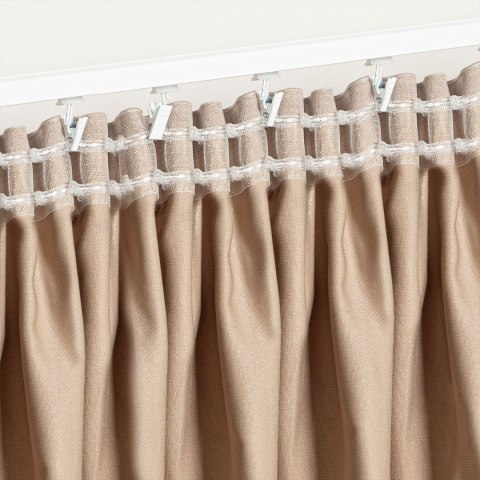 PREMIUM Taśma ołówek 5cm, marszczenie 1:2,5 transparentna 17.50.250.3 TASMAP/Z5Z/250/005000/1