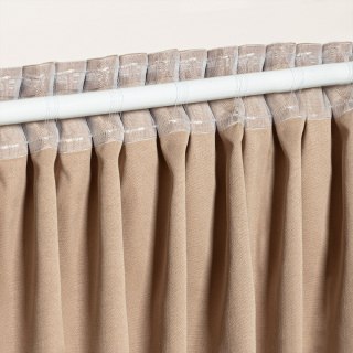 Taśma ołówek na karnisz 7,5cm, marszczenie 1:2, transparentna TASMA0/T22/P20/007500/1