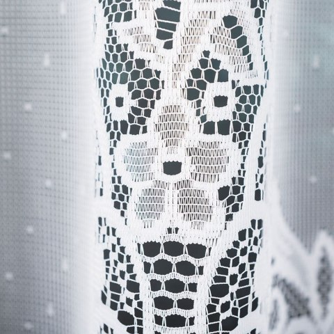 Firanka gotowa żakardowa BERENIKA 160x430 cm kolor biały