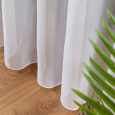 Firanka fantazyjna z ołowianką, wysokość 320cm, kolor 001 biały 131671/OLO/001/000320/1