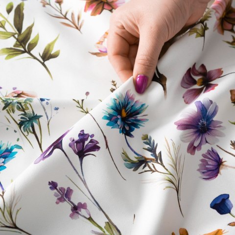 KWIATY POLNE Tkanina dekoracyjna MILAS, szerokość 150cm, kolor 001 D00129/MIL/001/150000/1