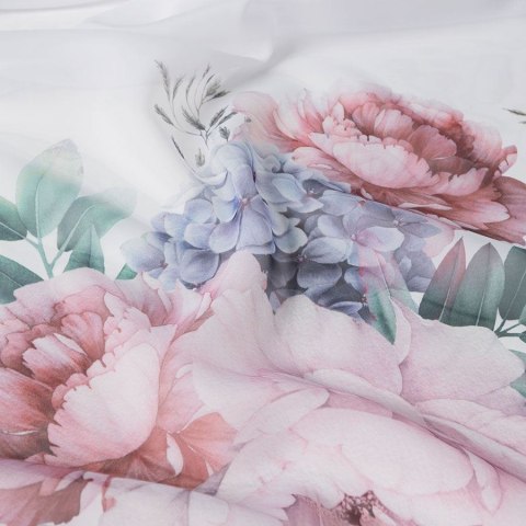 PEONI Firanka z ołowianką WOAL, wysokość 157cm, kolor 001 D00070/WOP/001/000157/1