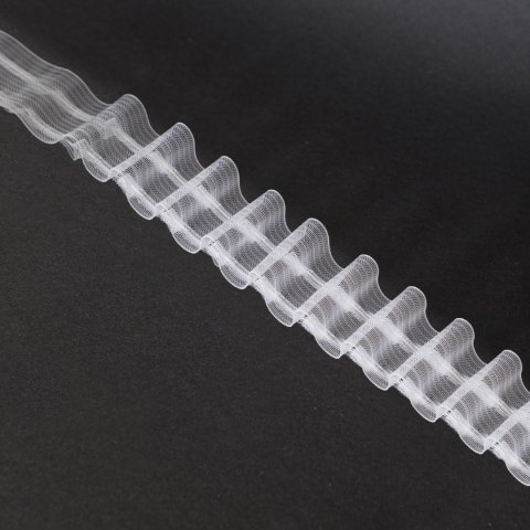 PREMIUM Taśma ołówek 5cm, marszczenie 1:1,8 transparentna 17.50.180.3 TASMAP/Z5Z/180/005000/1