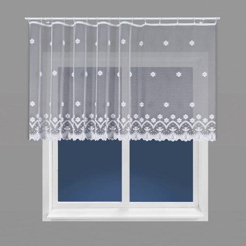 Firanka żakardowa na metry 004421 wysokość 100 cm kolor biały