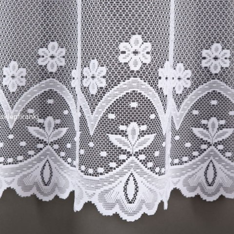 Firanka żakardowa na metry 004421 wysokość 100 cm kolor biały