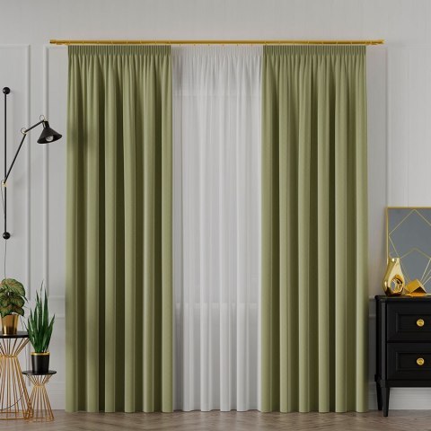 SERINA Tkanina dekoracyjna, wysokość 300cm, kolor 011 jasny szarozielony 318744/TDP/011/000300/1