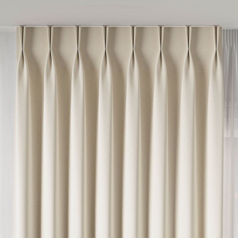 SERINA Tkanina dekoracyjna, wysokość 300cm, kolor 018 jasny kremowy 318744/TDP/018/000300/1