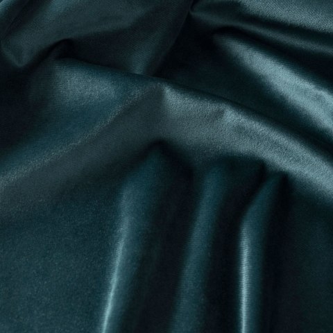 VELVI Zasłona gotowa na tasmie, szerokość 140 x wysokość 250cm, kolor 008 ciemny turkusowy; petrol VELVI0/ZGT/008/140250/1