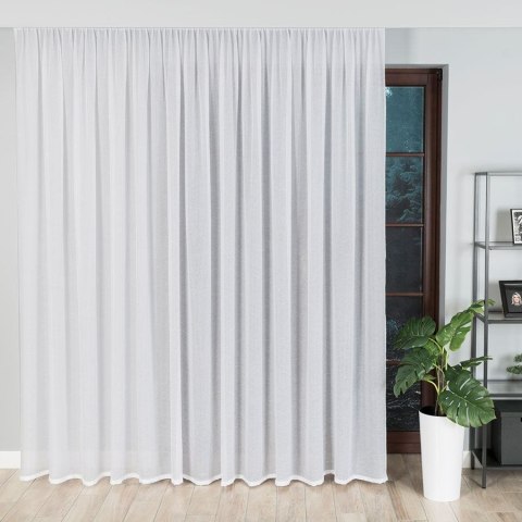 Woal kreszowany, wysokość 290cm, kolor 001 biały 000101/333/001/000290/1