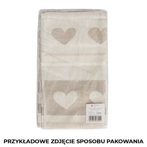 DOLCE Ścierka kuchenna, rozmiar 50x70cm, kolor beżowy 002 S00002/SCI/002/050070/1