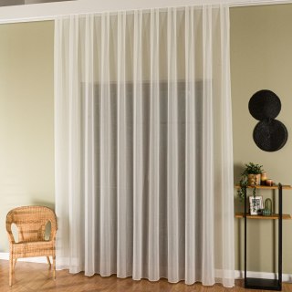 Firanka fantazyjna z ołowianką, wysokość 320cm, kolor 010 off white 131671/OLO/010/000320/1