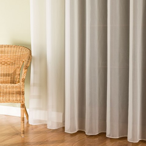 Firanka fantazyjna z ołowianką, wysokość 320cm, kolor 010 off white 131671/OLO/010/000320/1