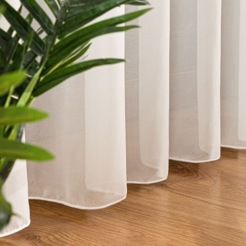 Firanka fantazyjna z ołowianką, wysokość 320cm, kolor 010 off white 131671/OLO/010/000320/1