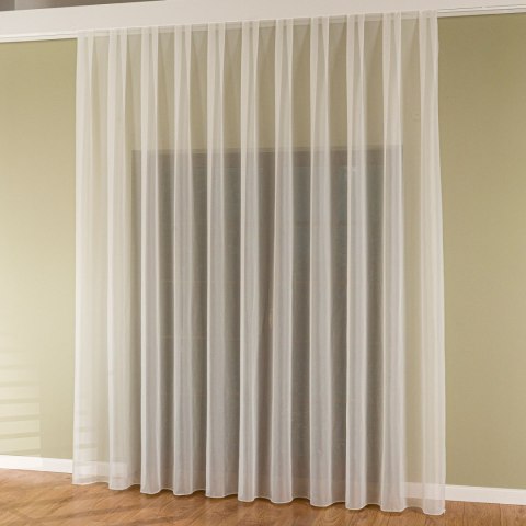 Firanka fantazyjna z ołowianką, wysokość 320cm, kolor 010 off white 131671/OLO/010/000320/1