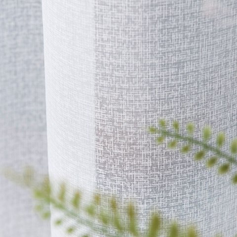 Firanka fantazyjna z ołowianką, wysokość 330cm, kolor 001 biały 000121/OLO/001/000330/1