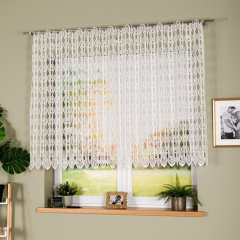 Firanka gipiurowa, wysokość 110cm, kolor 010 naturalny 016451/447/010/000110/1