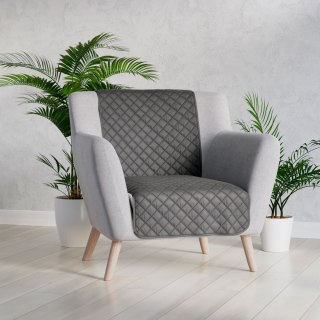 VELVI Narzuta dekoracyjna, rozmiar 70x160cm, kolor 006 ciemny szary; antracytowy VELVI0/NAP/006/070160/1