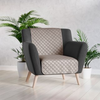 VELVI Narzuta dekoracyjna, rozmiar 70x160cm, kolor 017 szaro-beżowy VELVI0/NAP/017/070160/1