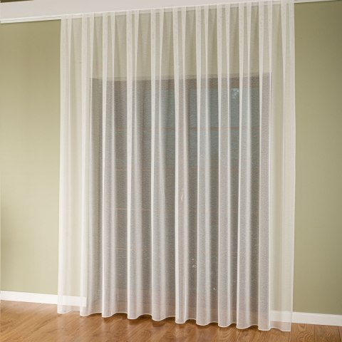 Firanka fantazyjna z ołowianką, wysokość 300cm, kolor 010 naturalny 001789/OLO/010/000300/1