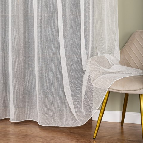 Firanka fantazyjna z ołowianką, wysokość 300cm, kolor 012 kremowy 002040/OLO/012/000300/1