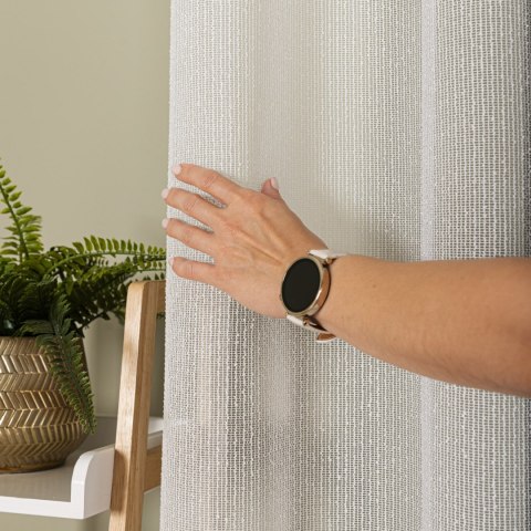 Firanka fantazyjna z ołowianką, wysokość 300cm, kolor 012 kremowy 002040/OLO/012/000300/1