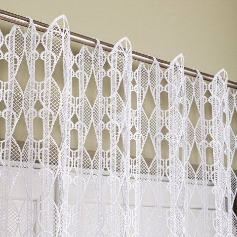 Firanka gipiurowa, wysokość 130cm, kolor 001 biały 016451/447/001/000130/1