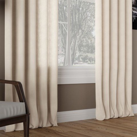 MILAS Tkanina dekoracyjna, wysokość 290cm, kolor 374 jasny ciepły beżowy MILAS0/000/374/000290/1