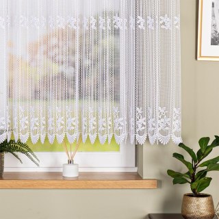 Firanka gipiurowa, wysokość 150cm, kolor 001 biały 016236/447/001/000150/1