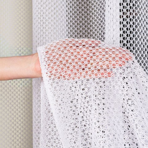 Firanka typu bukla, wysokość 300cm, kolor 001 biały 625947/000/001/000300/1