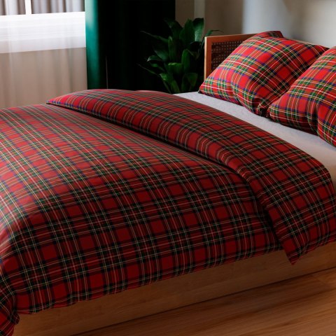 SZKOTI Komplet pościeli z bawełny satynowej 160x200cm 100108/SAT/000/160200/1