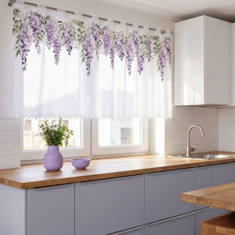 WISTERIA Zazdrostka żakardowa 361910, wysokość 70cm, kolor 001 D00309/ZAZ/001/000070/1