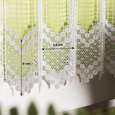 Zazdrostka gipiurowa panelowa, wysokość 70cm, kolor 001 biały 016487/447/001/000070/1