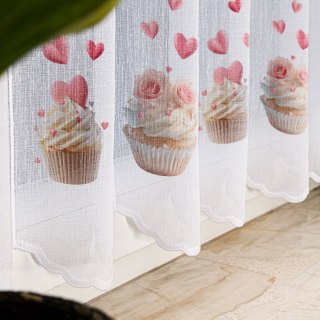 MELLA Zazdrostka 100827 na batyście, wysokość 90cm, kolor 004 beżowo różowy D00396/ZAZ/004/000090/1